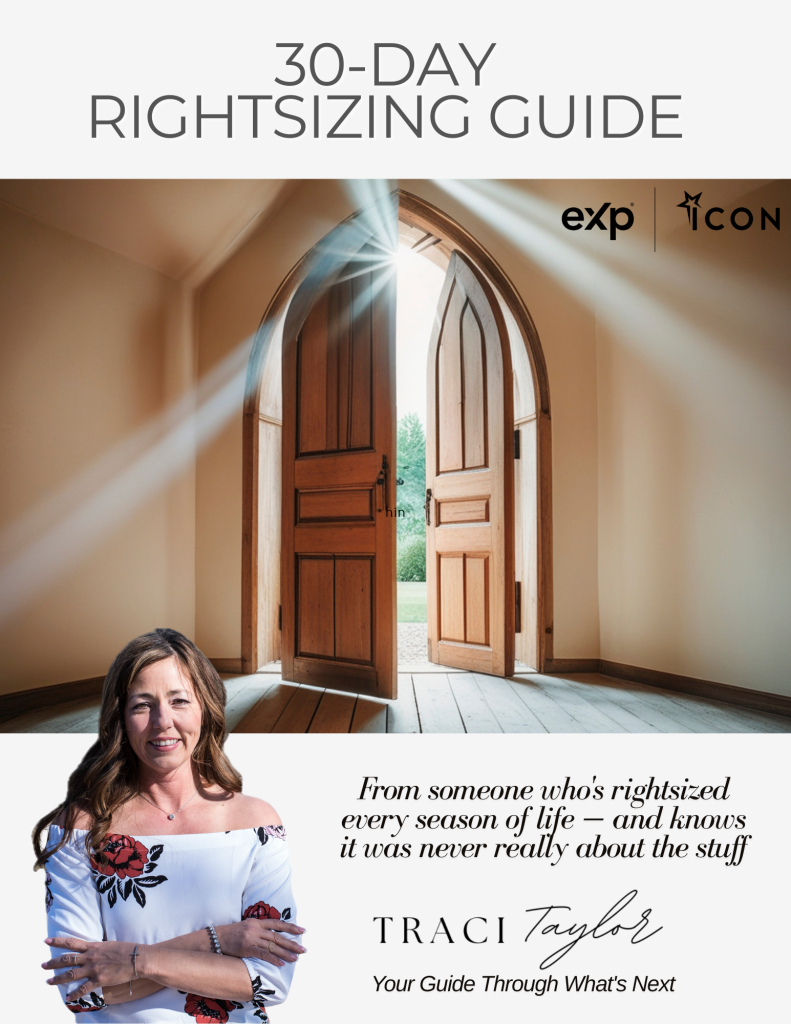 Cover of Traci Taylor’s 30-Day Rightsizing Guide